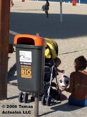 Beachside Bin for Nappies