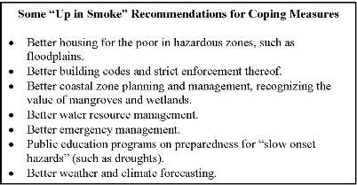 Some Recommendations for Coping Measures
