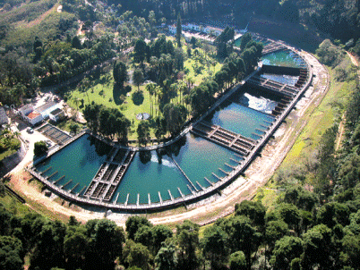 Sabesp's Alto Cotia water treatment facility