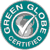 Green Globe's logo for certified properties