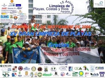 Invitation to Participation in Clean-up in Panama