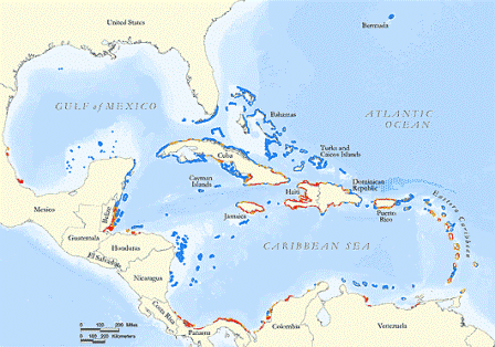 Where Sedimentation Threatens Reefs