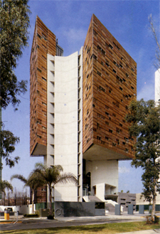 The specially designed Guadalajara office building