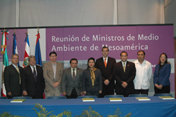 the Mesoamerican Environment Ministers