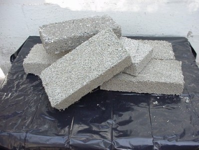 recycled bricks in Argentina