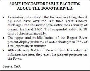 Bogotá River Factoids
