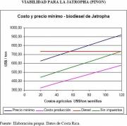 Cost/Price Viability for Jatropha-based Biodiesel in Costa Rica (click to enlarge)