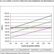 Cost/Price Viability of Castor-based Biodiesel in El Salvador (click to enlarge)