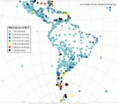 LAC Wind Potential