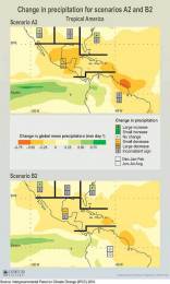 Climate Change Models of Possible LAC Precipitation Changes