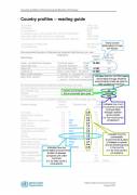 reader's guide to WHO country profiles on environmental health (click to enlarge)