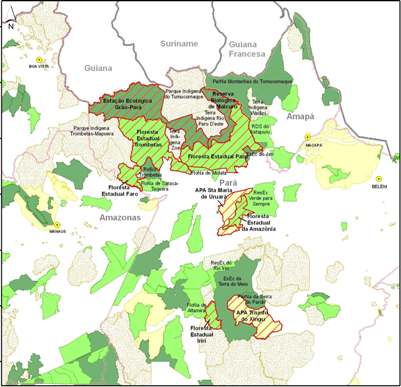 Para's new mosaic of protected areas